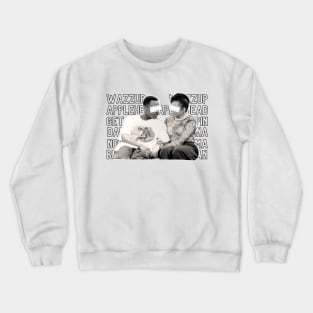 Martin & Gina  - Wazzup / Damn Gina  | 90s Tv Sitcom Crewneck Sweatshirt